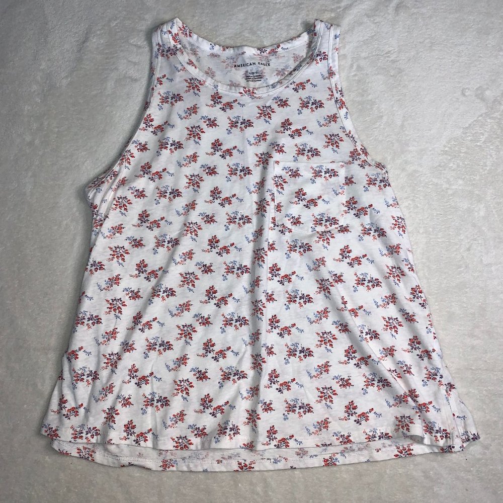 Floral Sleeveless Flowy Tank